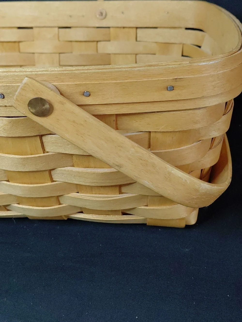 Vintage 1996 Large Longaberger Market Basket